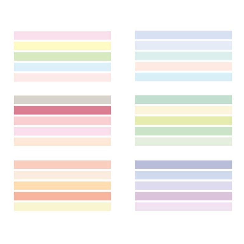YUBBAEX Natural Color Washi Tape Set 30 Rolls Decorative Tapes for DIY Crafts, Journals, Planners, Scrapbooking, Wrapping (Macaron 30 Rolls) - Image 4